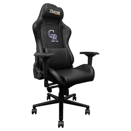 Dreamseat Xpression Pro Gaming Chair with Colorado Rockies Secondary Logo XZXPPRO032-PSMLB20081A